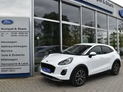 Gebraucht Ford Puma Titanium 125 PS (91 kW) 2020 Weiß SUV