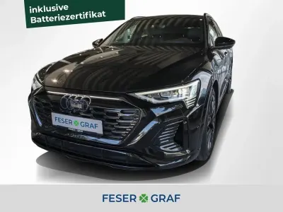 Gebraucht Audi Q8 e-tron S-Line 250 kW (340 PS) 2023 Schwarz SUV