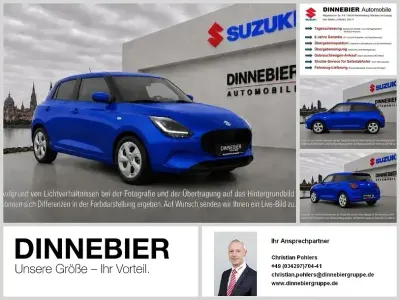 Neu Suzuki Swift Comfort 83 PS (61 kW) 2026 Blau Kleinwagen