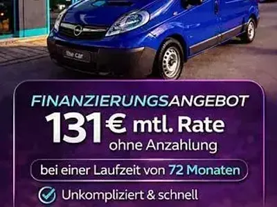 Begagnad Opel Vivaro 114 HK (83 kW) 2009 Blå Minibuss