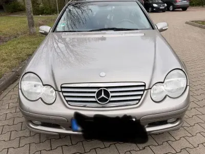 Usata Mercedes C180 143 CV (105 kW) 2003 Grigio Coupé