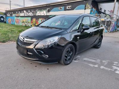 gebraucht Opel Zafira C schwarz 1.6 cdti 136ps 7 Sitzer