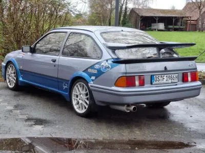 Brugt Ford Sierra RS 204 HK (150 kW) 1986 Blå Sedan