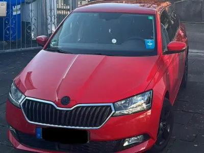 Gebraucht Skoda Fabia 75 PS (55 kW) 2018 Rot Kleinwagen