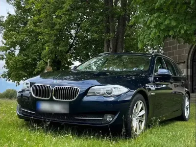 Brugt BMW 525 204 HK (150 kW) 2011 Blå Stationcar