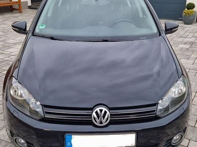 Gebraucht VW Golf VI Comfortline 102 PS (75 kW) 2009 Schwarz Kleinwagen