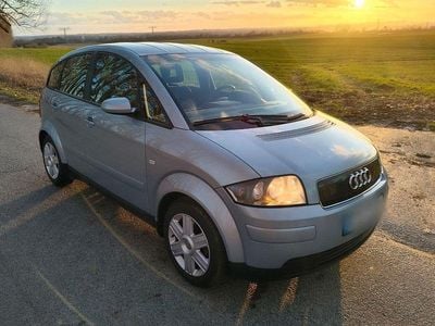 Gebraucht Audi A2 Advanced 75 PS (55 kW) 2002 Blau Kleinwagen