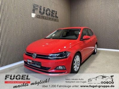 Usata VW Polo Highline 95 CV (69 kW) 2018 Rosso Utilitaria