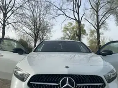 Brugt Mercedes A220 AMG line 190 HK (139 kW) 2019 Hvid Sedan