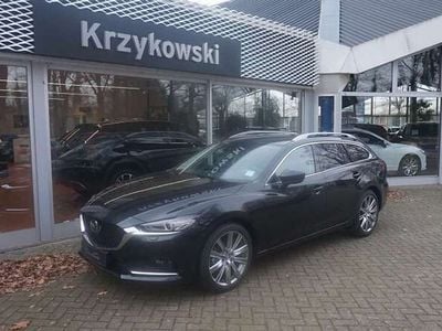 Schwarz Gebraucht 2024 Mazda 6 Exclusive-Line Limousine | 31.489 € (Etwas zu teuer)