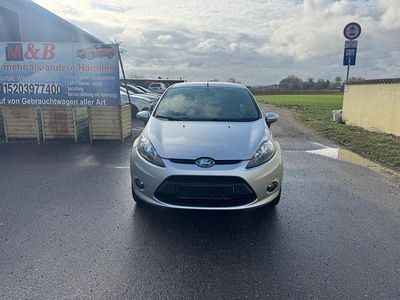 Gebraucht Ford Fiesta Trend 82 PS (60 kW) 2009 Silber Kleinwagen
