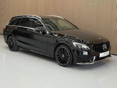 Gebraucht Mercedes C180 AMG line 156 PS (114 kW) 2018 Schwarz Kombi
