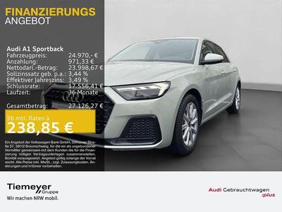 Gebraucht Audi A1 Sportback Advanced 116 PS (85 kW) 2025 Silber Kleinwagen