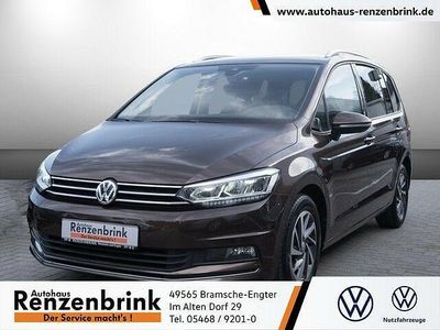 Gebraucht VW Touran Sound 150 PS (110 kW) 2017 Braun Van / Kleinbus
