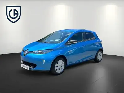 Gebraucht Renault Zoe Life 42 kW (58 PS) 2019 Blau schwarz Kleinwagen