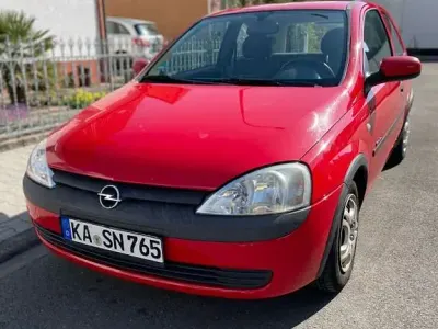 Gebraucht Opel Corsa 75 PS (55 kW) 2002 Rot Kleinwagen