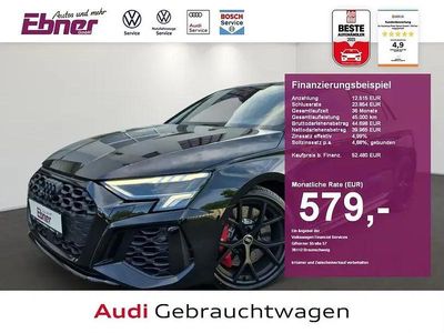 Second-hand Audi RS3 Sportback Ambiente 400 CP (294 kW) 2023 Negru Hatchback