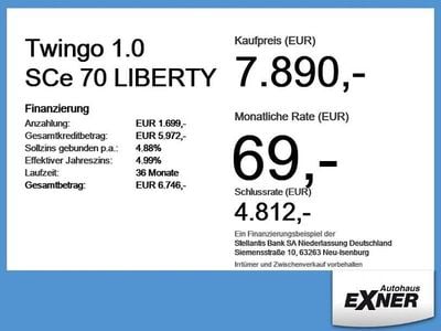 Usado Renault Twingo Liberty 71 HP (52 kW) 2016 Vermelho Citadino