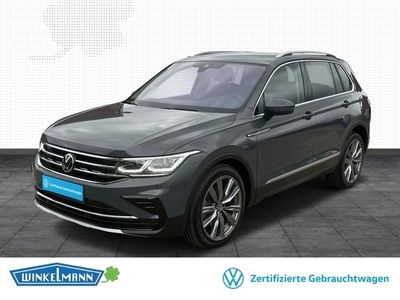 gebraucht VW Tiguan Elegance TDI DSG AHK ACC MATRIX 360° NAVI