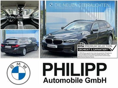 Gebraucht BMW 520 Sport Line 190 PS (139 kW) 2021 Sophistograu brillanteffekt metallic Kombi