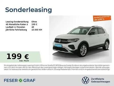 Gebraucht VW T-Cross Goal 95 PS (69 kW) 2025 Pure white SUV