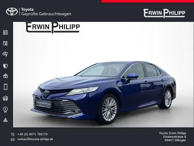 Gebraucht Toyota Camry Hybrid Executive 218 PS (160 kW) 2019 Nachtblau metallic Limousine