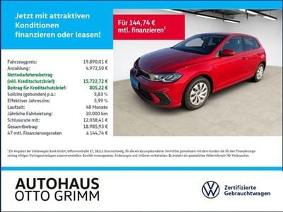 Gebraucht VW Polo Life 95 PS (69 kW) 2025 Kings red metallic (metallic) Limousine