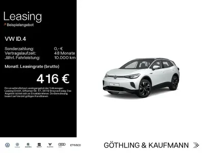 Gebraucht VW ID.4 Pro Performance 150 kW (204 PS) 2023 Gletscherweiß metallic SUV