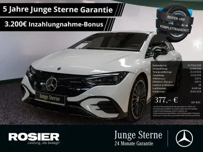Gebraucht Mercedes EQE350 Sport Edition 214 kW (292 PS) 2024 Weiss / polarweiß Limousine