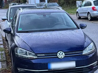 Gebraucht VW Golf VII Join 110 PS (80 kW) 2018 Blau Kombi