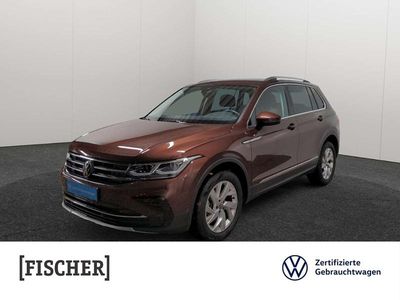 Eisblau Gebraucht 2020 VW Tiguan Elegance SUV | 32.440 € (Fairer Preis)