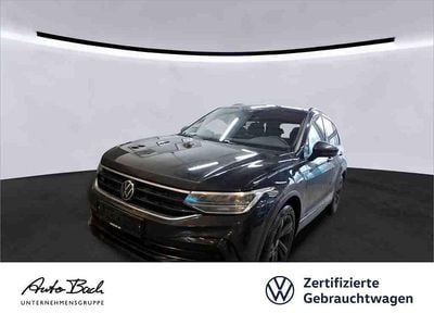 Deep black perleffekt Gebraucht 2024 VW Tiguan R-line SUV | 34.940 € (Superpreis)
