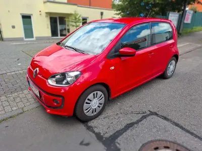 Gebraucht VW up! move up! 60 PS (44 kW) 2015 Rot Kleinwagen