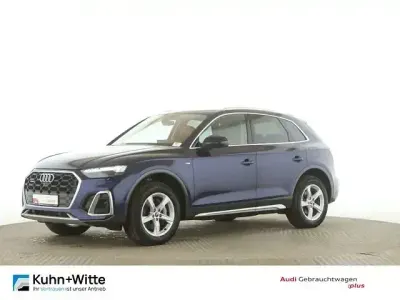 Gebraucht Audi Q5 S-Line 299 PS (219 kW) 2024 Navarrablau metallic SUV