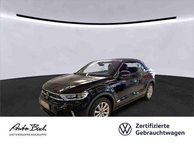 Usata VW T-Roc Cabriolet R-line 150 CV (110 kW) 2022 Nero Cabrio