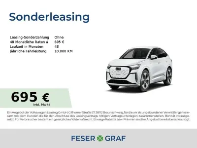 Neu Audi Q4 Sportback e-tron Performance 210 kW (286 PS) 2026 Gletscherweiß SUV