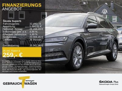 Usata Skoda Superb Style 150 CV (110 kW) 2024 Grigio Station wagon