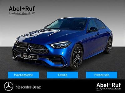 Gebraucht Mercedes C220 AMG 200 PS (147 kW) 2024 Blau Limousine