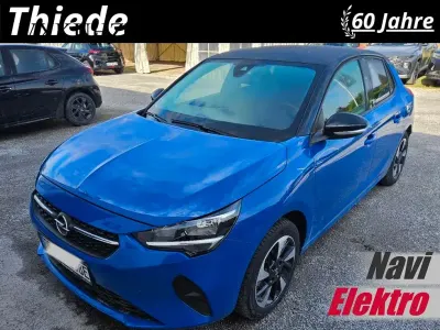 Gebraucht Opel Corsa-e Edition 100 kW (136 PS) 2022 Voltaik blau metallic Kleinwagen