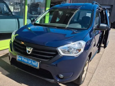 Gebraucht Dacia Dokker Ambiance 102 PS (75 kW) 2017 Blau Van / Kleinbus