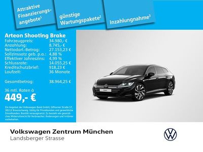 Usata VW Arteon IQ Drive 190 CV (139 kW) 2023 Nero Station wagon