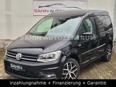 Usata VW Caddy 150 CV (110 kW) 2019 Nero Monovolume