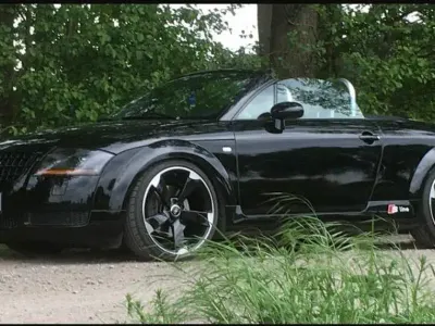 Gebraucht Audi TT Roadster S-Line 150 PS (110 kW) 2002 Schwarz Cabrio