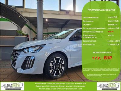 Neu Peugeot 208 Allure 110 PS (80 kW) 2025 Weiß Kleinwagen
