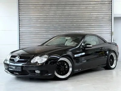 Gebraucht Mercedes SL500 AMG 306 PS (225 kW) 2003 Schwarz Cabrio