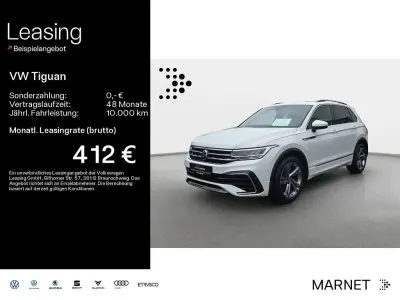 Gebraucht VW Tiguan R-line 150 PS (110 kW) 2023 Pure white SUV