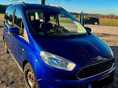 Gebraucht Ford Tourneo 75 PS (55 kW) 2014 Blau Kombi