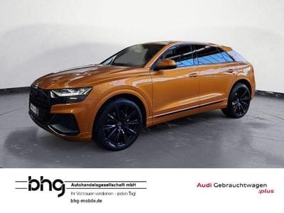 Second-hand Audi Q8 S-Line 286 CP (210 kW) 2023 Portocaliu SUV