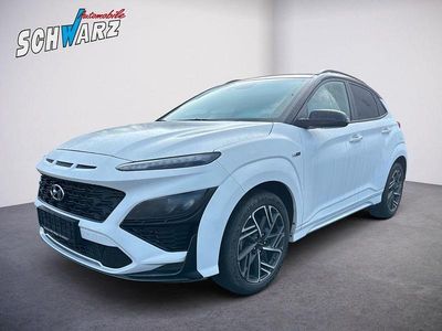 Gebraucht Hyundai Kona N Line 120 PS (88 kW) 2023 Weiß SUV