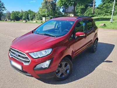 Gebraucht Ford Ecosport Cool & Connect 101 PS (74 kW) 2019 Rot SUV
